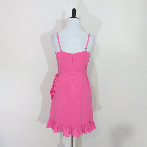 Lilly Pulitzer Alisa Wrap Dress in Aura Pink - Size 2 Womens - Picture 6 of 10